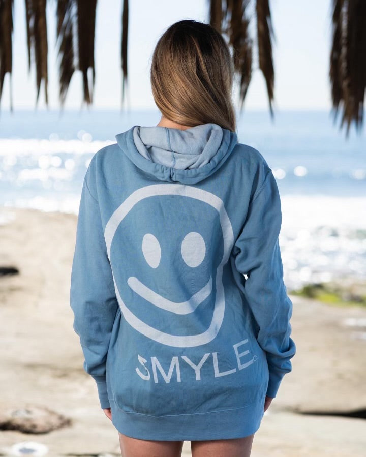 Smyle Sky Blue Hoodie