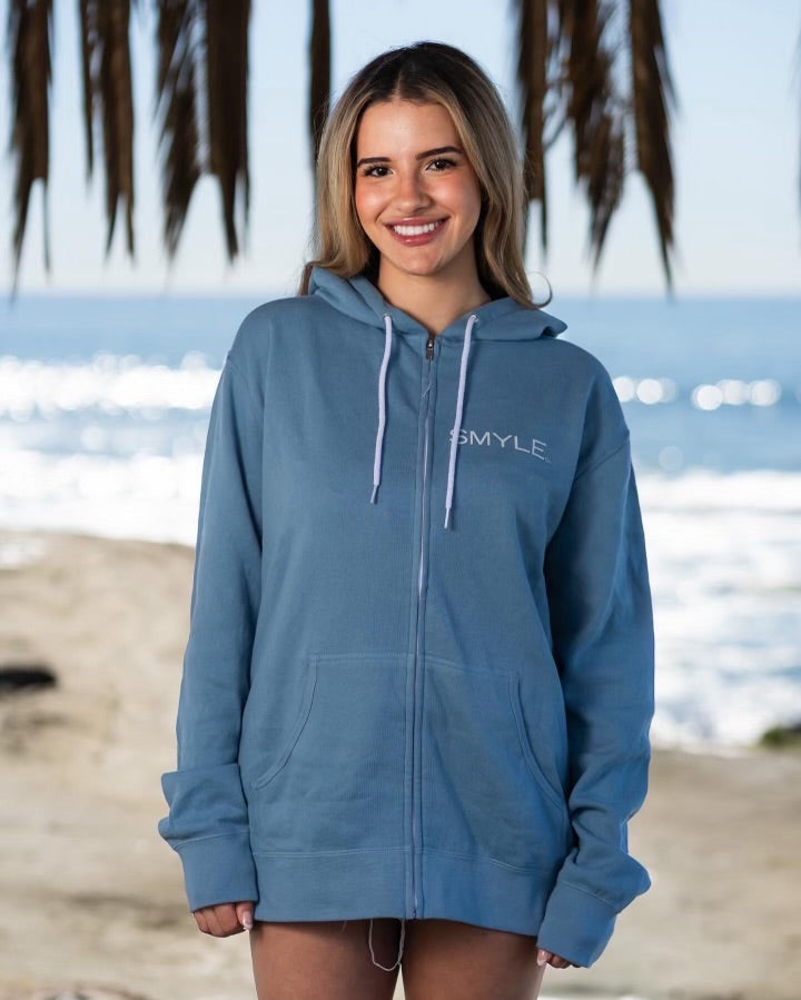 Smyle Sky Blue Hoodie