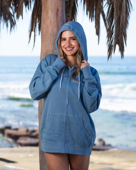 Smyle Sky Blue Hoodie