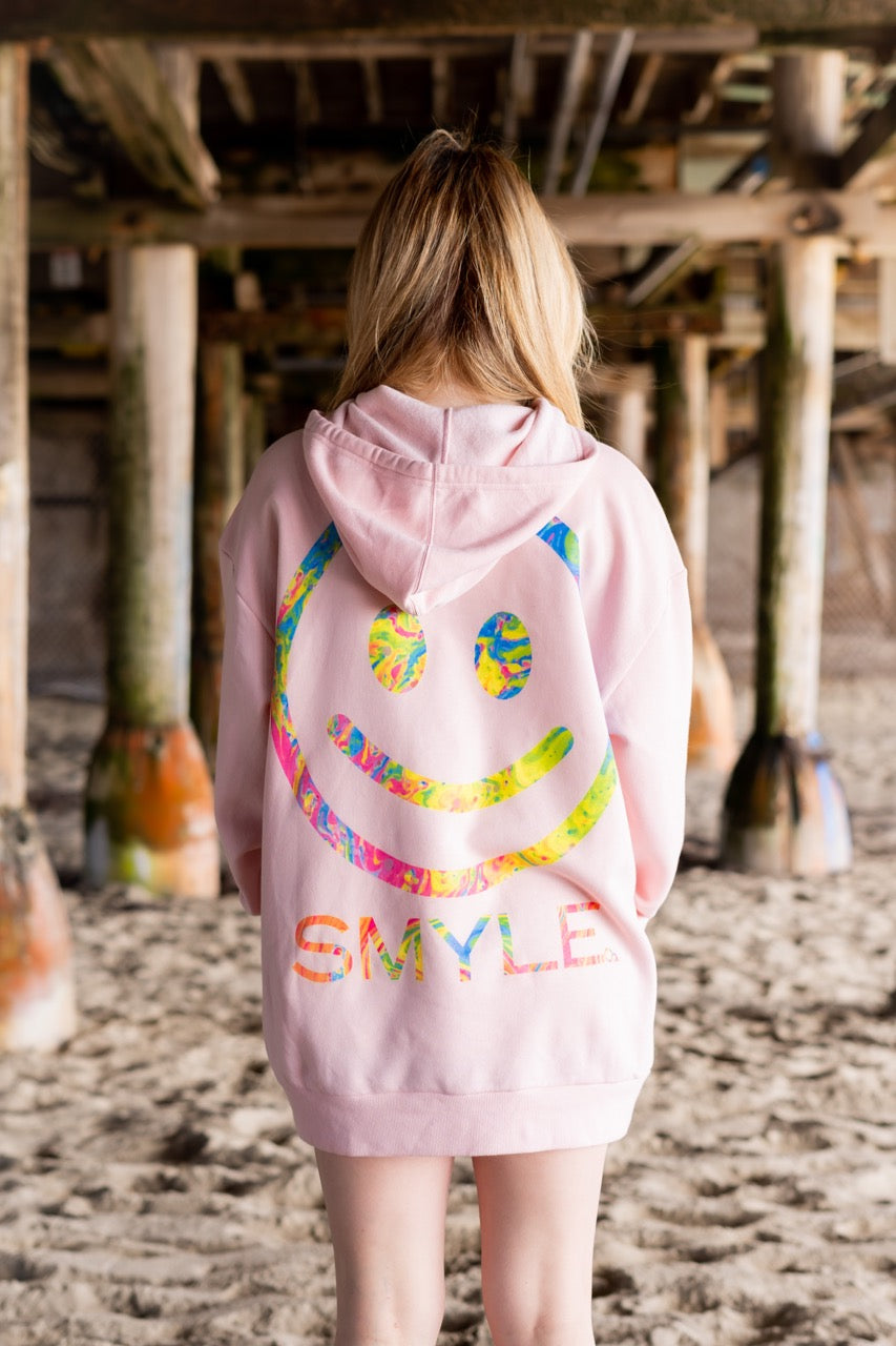 Smyle Pink Hoodie