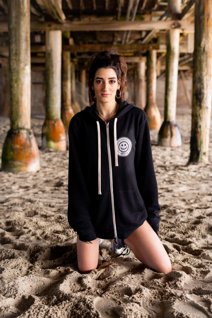 Smyle Black Hoodie