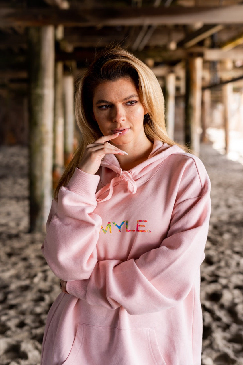 Smyle Pink Hoodie