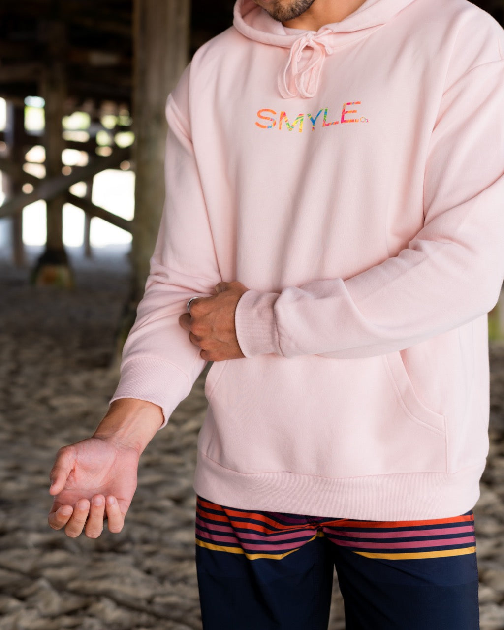 Smyle Pink Hoodie