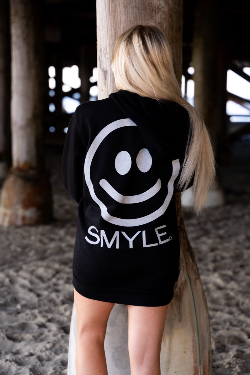 Smyle Black Hoodie